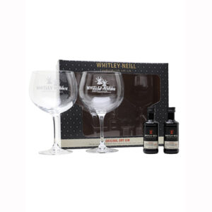 Whitley Neill 2 miniatures & 2 Gin glass gift pack