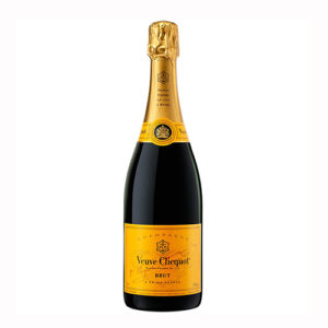 Bottle of Veuve Clicquot Yellow Label Champagne