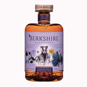 Bottle of Berkshire Dandelion & Burdock Gin